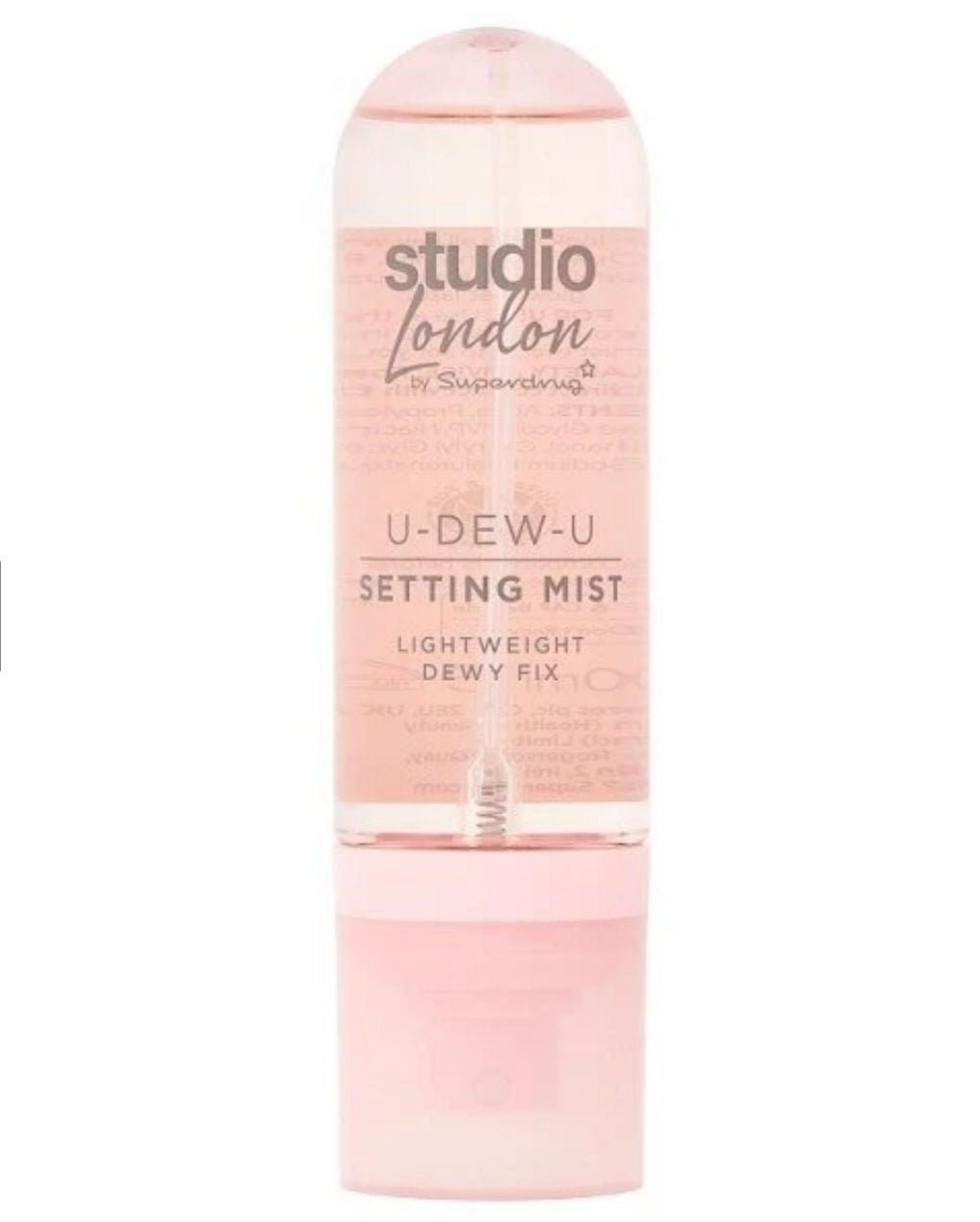 Studio London U DEW U Setting Spray - Dewy Glow & Long-Lasting Finish 100 ml