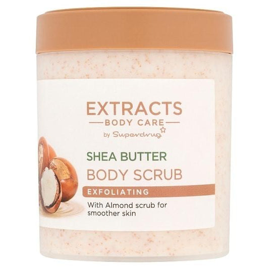 Superdrug Extracts Body Scrub Shea 465ml